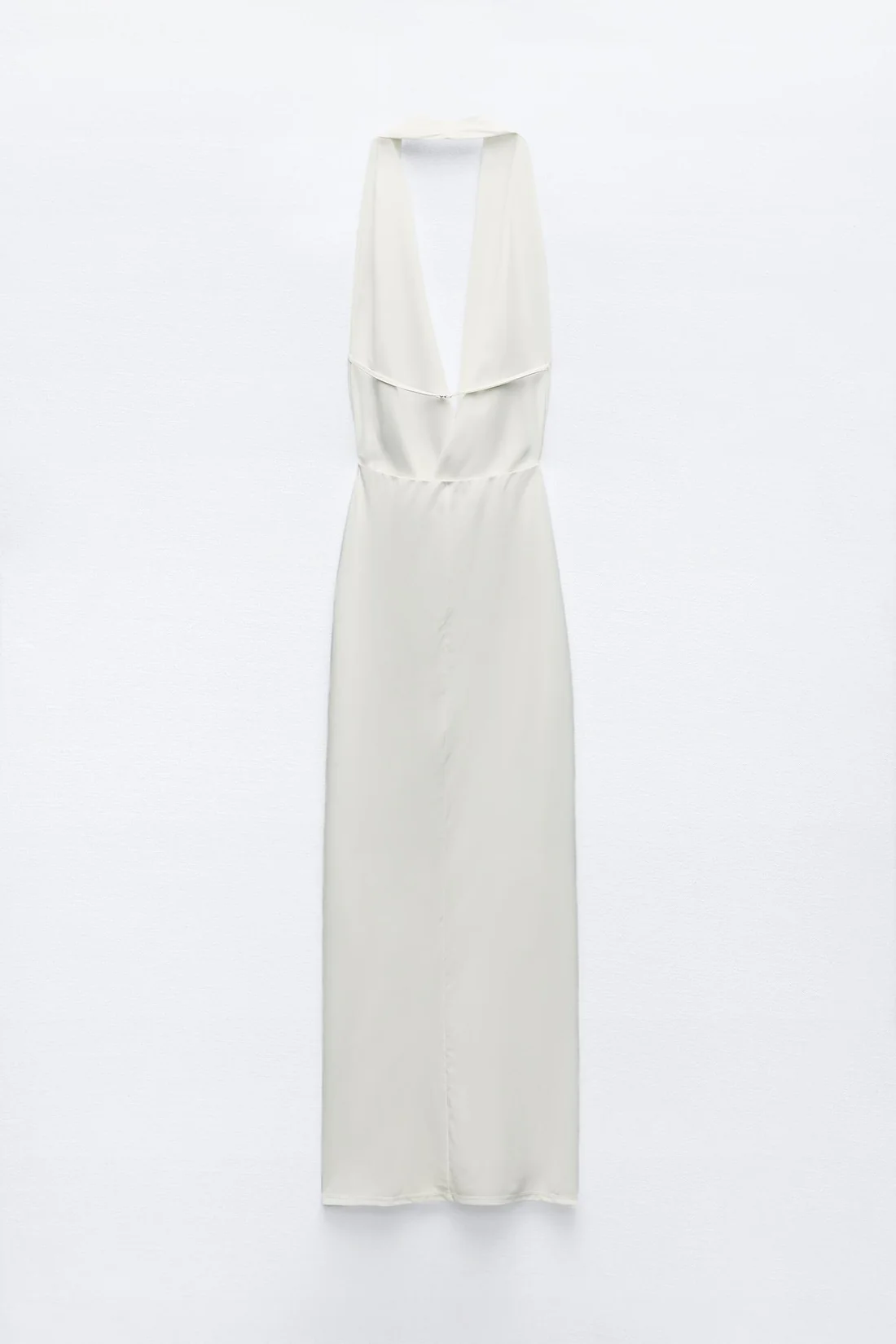 Draped Halter Dress